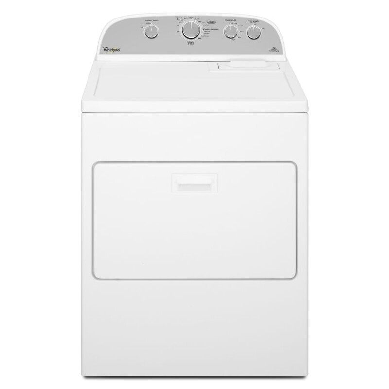 Whirlpool 7.0 cu.ft Front Load Electric Dryer with AccuDry White WED4915EW Picture 1