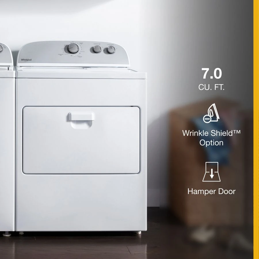 7.0 Cu. Ft. Top Load Electric Dryer With Autodry™ Drying System view 4