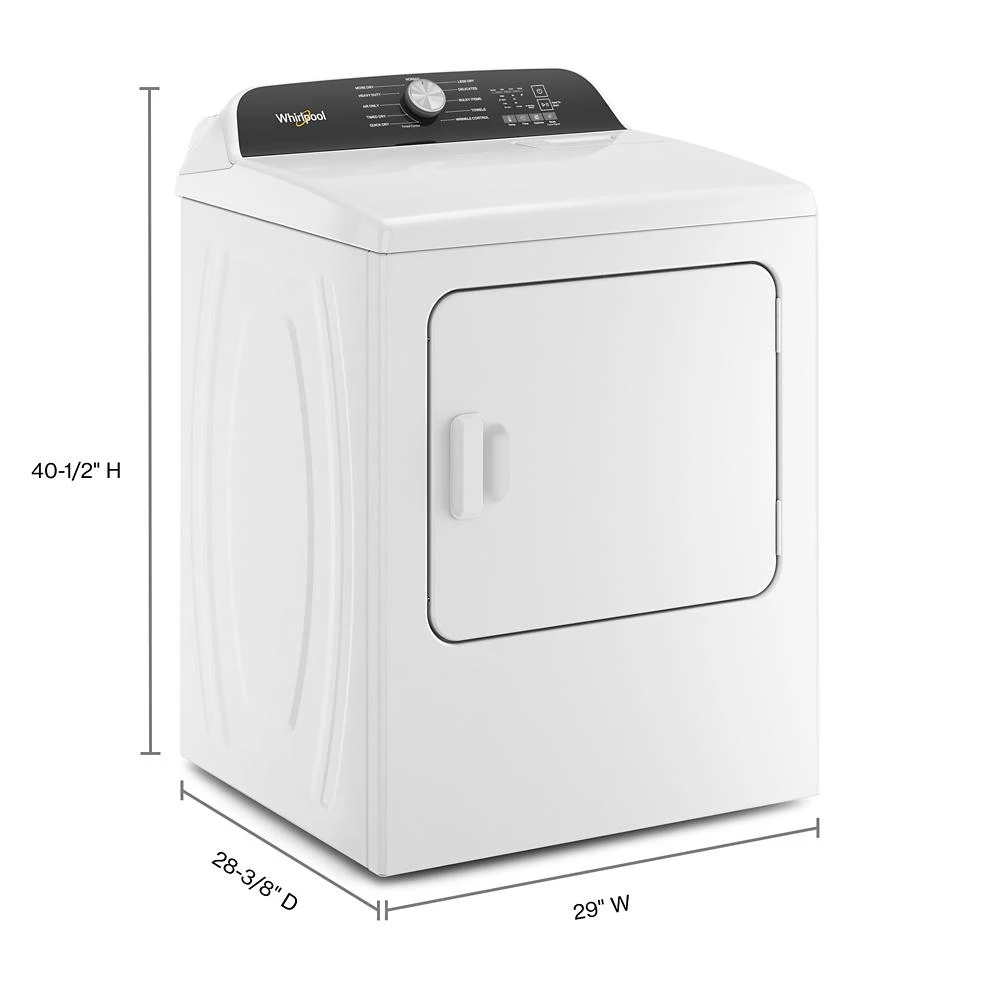 7.0 Cu. Ft. Long Vent Electric Moisture Sensing Dryer view 19