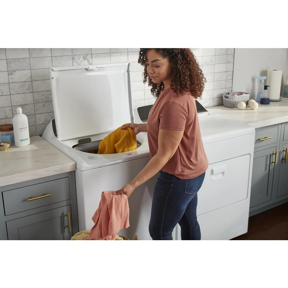 7.0 Cu. Ft. Long Vent Electric Moisture Sensing Dryer WED500RLW