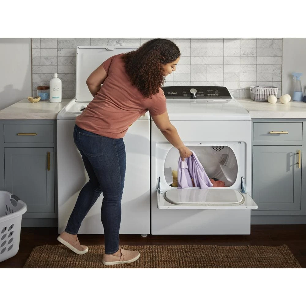 7.0 Cu. Ft. Long Vent Electric Moisture Sensing Dryer WED500RLW