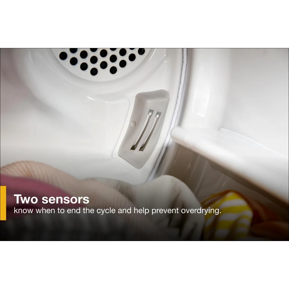 7.0 Cu. Ft. Long Vent Electric Moisture Sensing Dryer WED500RLW