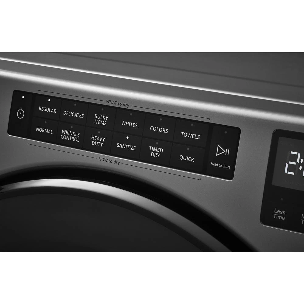 7.4 Cu. Ft. Electric Wrinkle Shield Dryer WED5605MC, product image 12 of 53