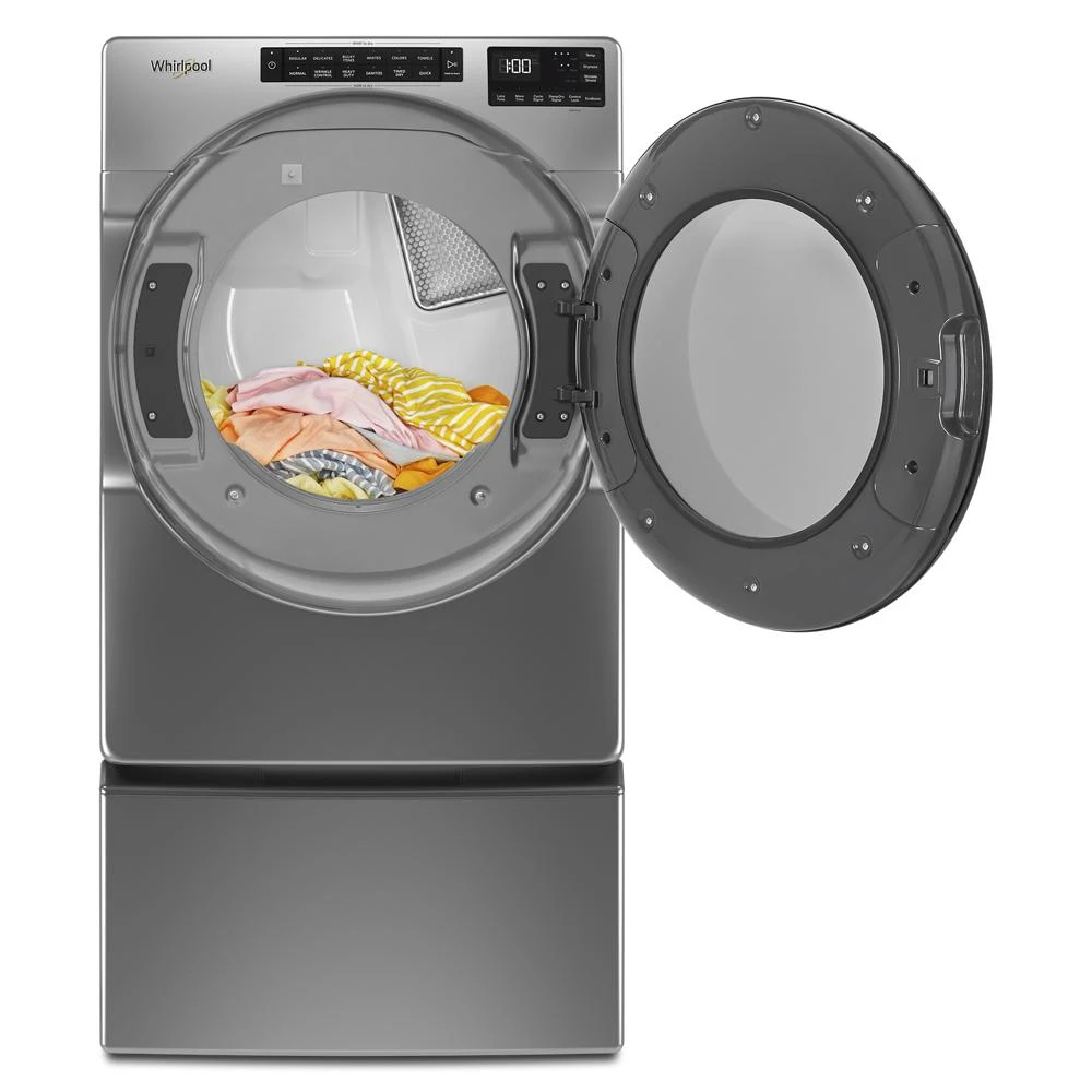 7.4 Cu. Ft. Electric Wrinkle Shield Dryer WED5605MC, product image 16 of 53