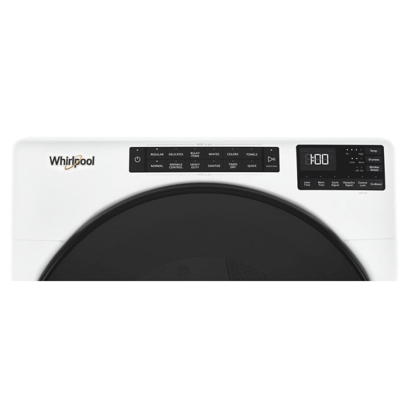 7.4 Cu. Ft. Electric Wrinkle Shield Dryer WED5605MW