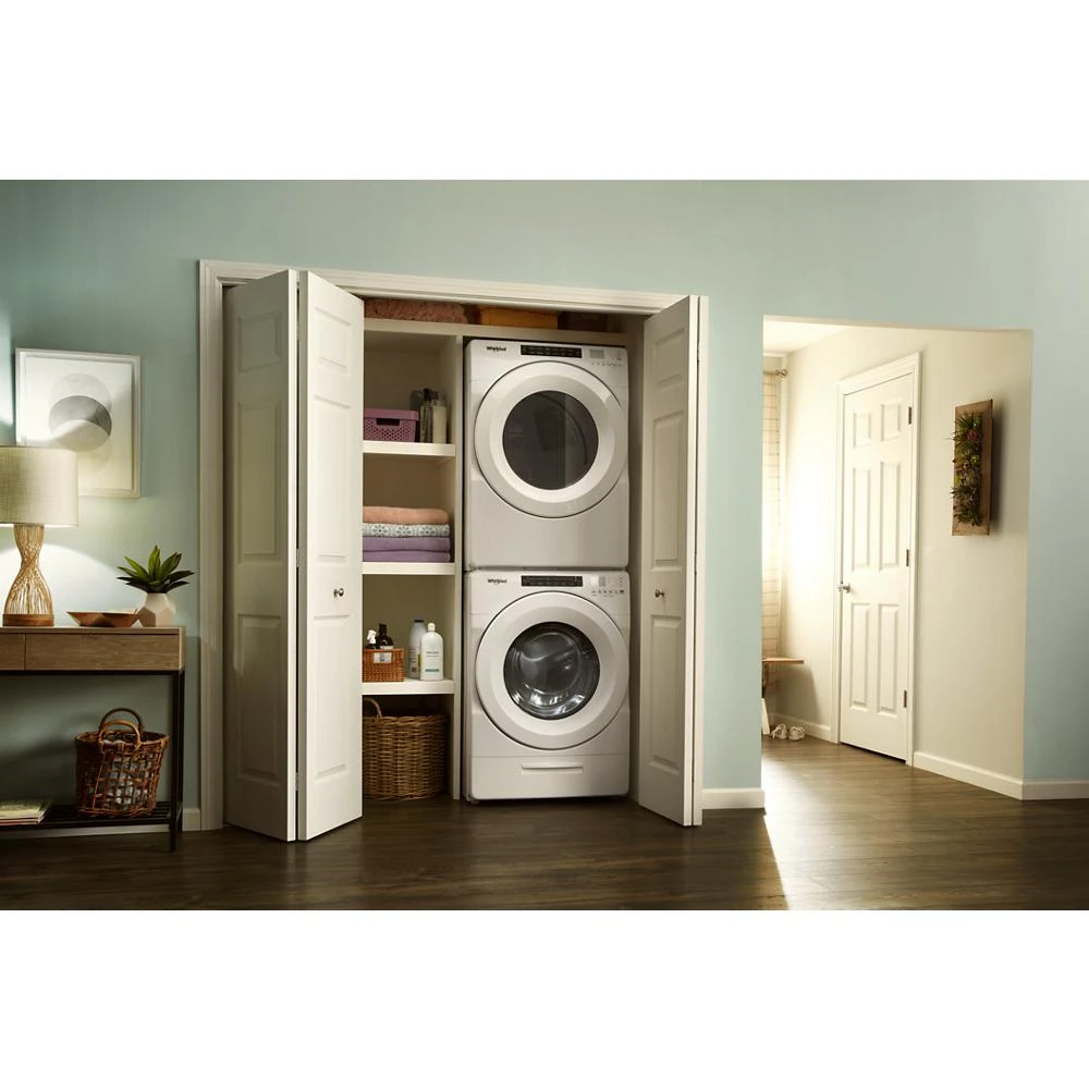 7.4 cu. ft. Front Load Electric Dryer with Intuitive Touch Controls WED5620HW
