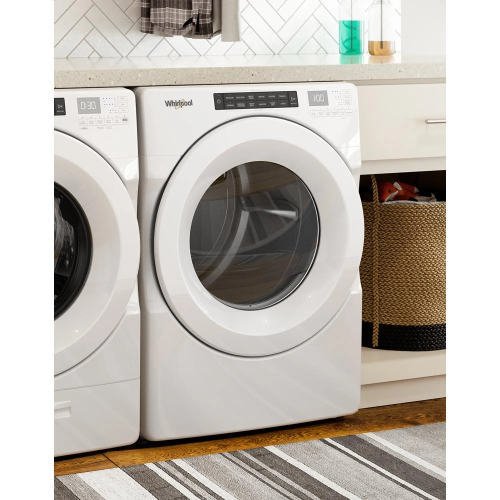 7.4 cu. ft. Front Load Electric Dryer with Intuitive Touch Controls - Thumbnail 4