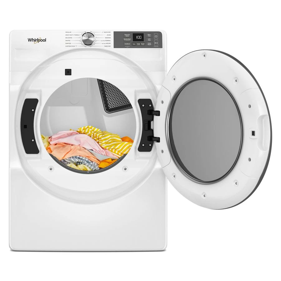 7.4 cu. ft. Smart Front Load ENERGY STAR® Electric Dryer with Wrinkle Shield™ Option view 2