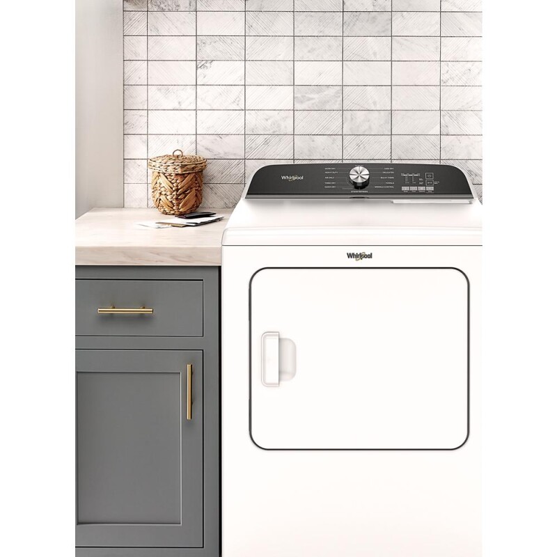 7.0 Cu. Ft.  Top Load Electric Dryer with Moisture Sensor WED6150PW