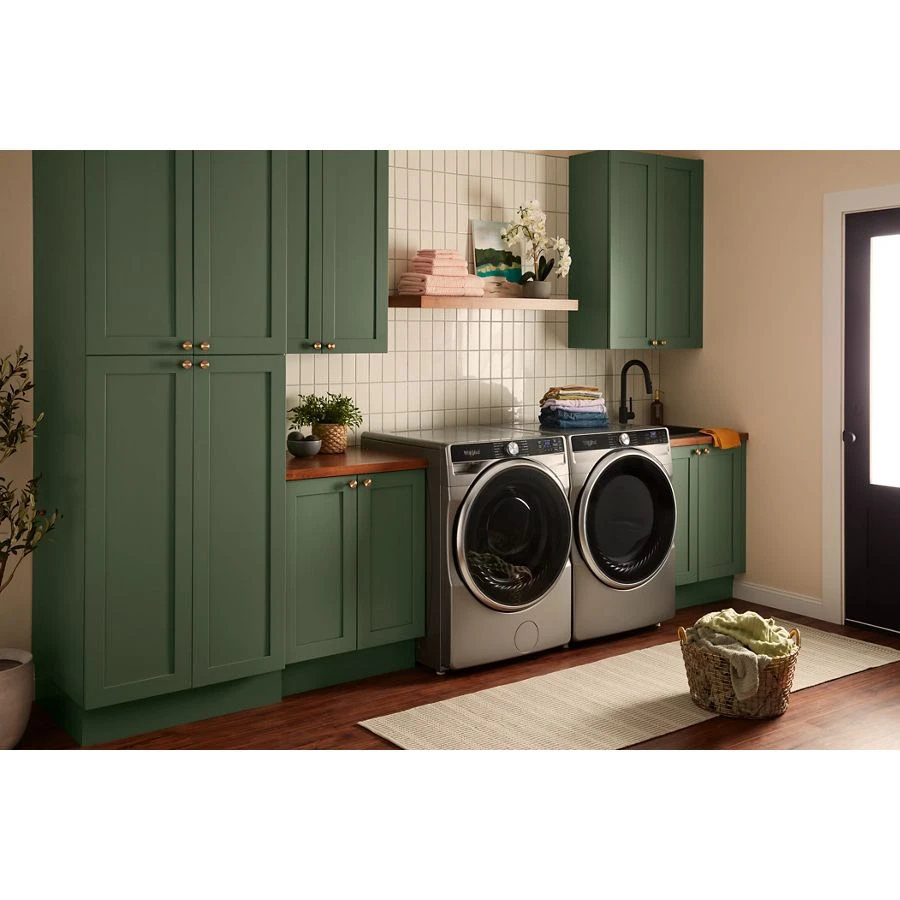 7.4 cu. ft. Smart Front Load ENERGY STAR® Electric Dryer with Steam Capabilities view 2
