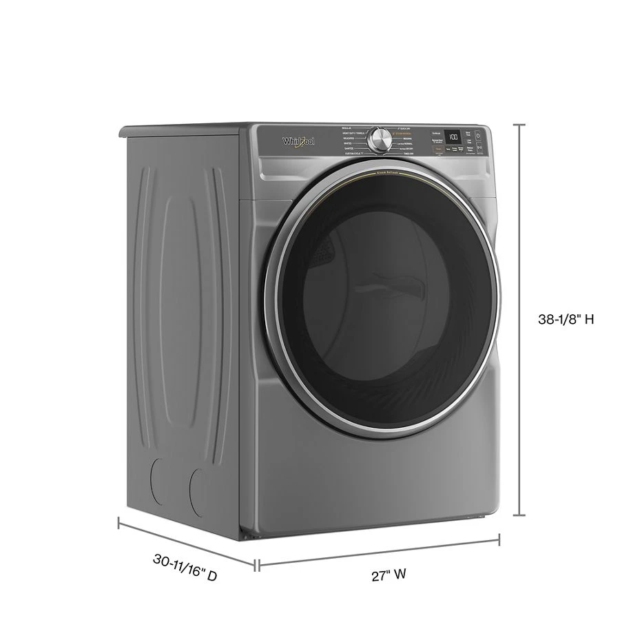 7.4 cu. ft. Smart Front Load ENERGY STAR® Electric Dryer with Steam Capabilities view 7