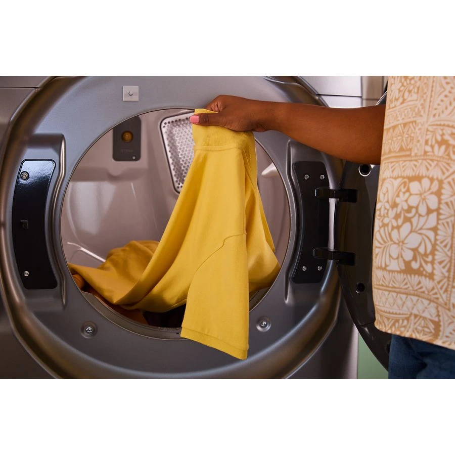 7.4 cu. ft. Smart Front Load ENERGY STAR® Electric Dryer with Steam Capabilities view 5