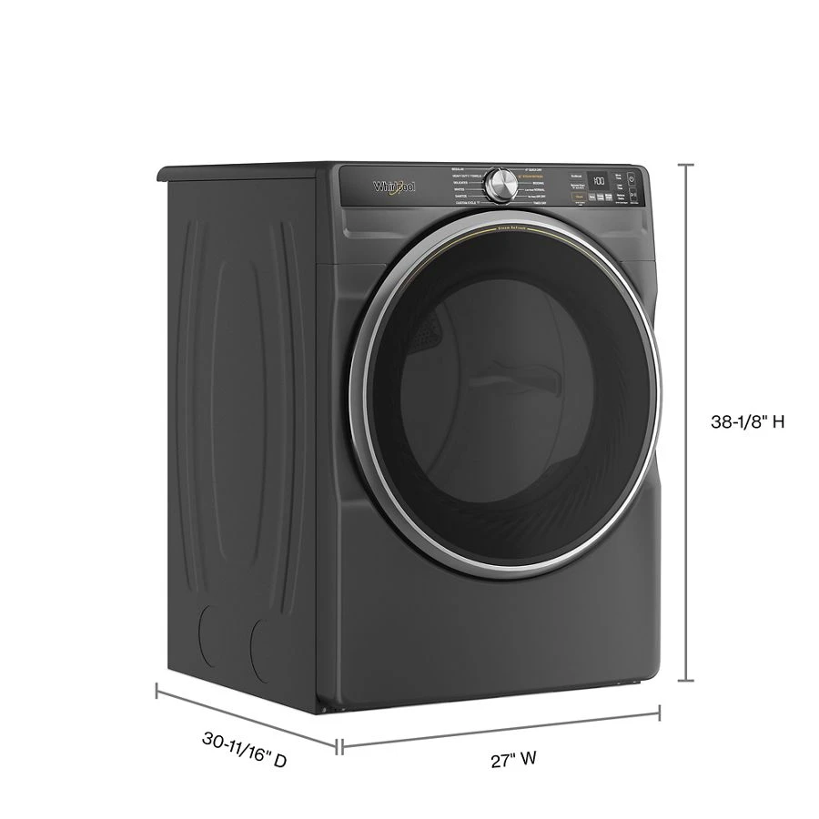 7.4 cu. ft. Smart Front Load ENERGY STAR® Electric Dryer with Steam Capabilities view 8