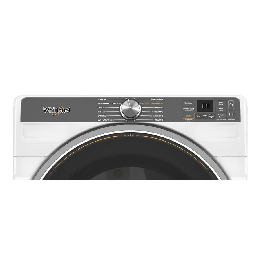 7.4 cu. ft. Smart Front Load ENERGY STAR® Electric Dryer with Steam Capabilities view 2