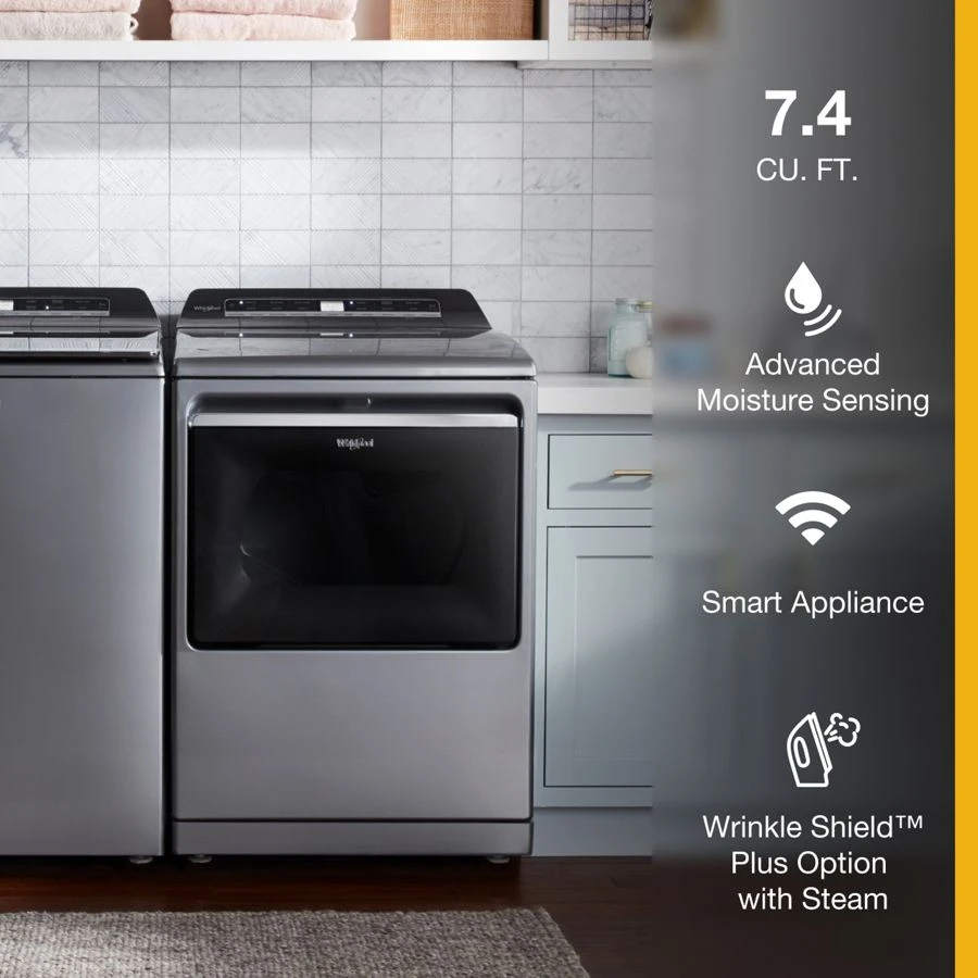 7.4 cu. ft. Smart Top Load Electric Dryer WED7120HC