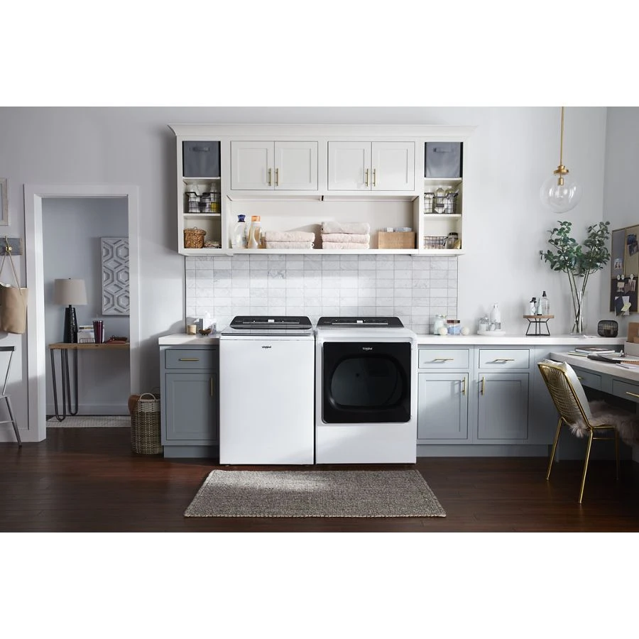 8.8 cu. ft. Smart Top Load Electric Dryer WED8120HW, product image 5 of 6