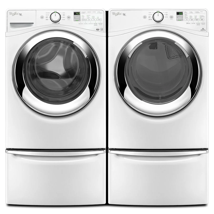 7.3 cu. ft. Electric Dryer with Wrinkle Shield™ Plus Option WED87HEDW, product image 2 of 5