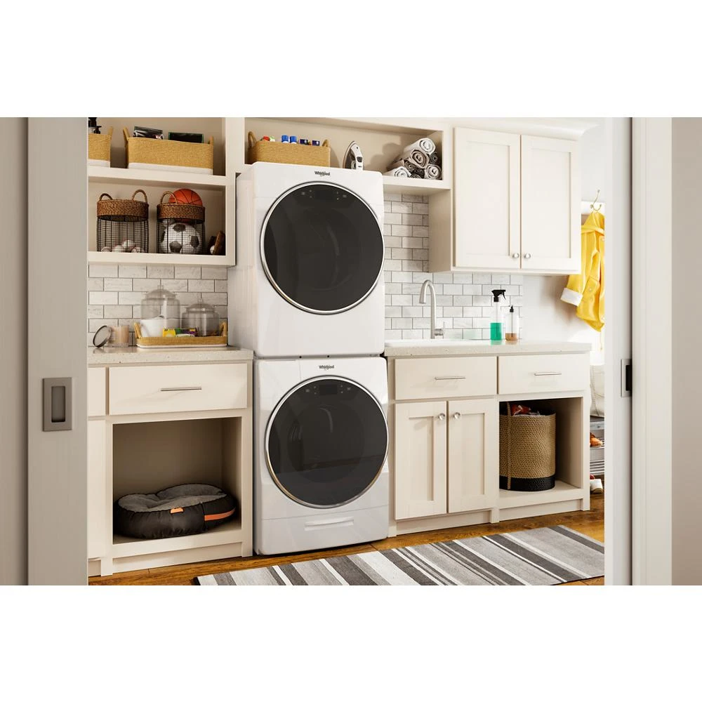 7.4 cu. ft. Smart Front Load Electric Dryer WED9620HW, product image 33 of 44