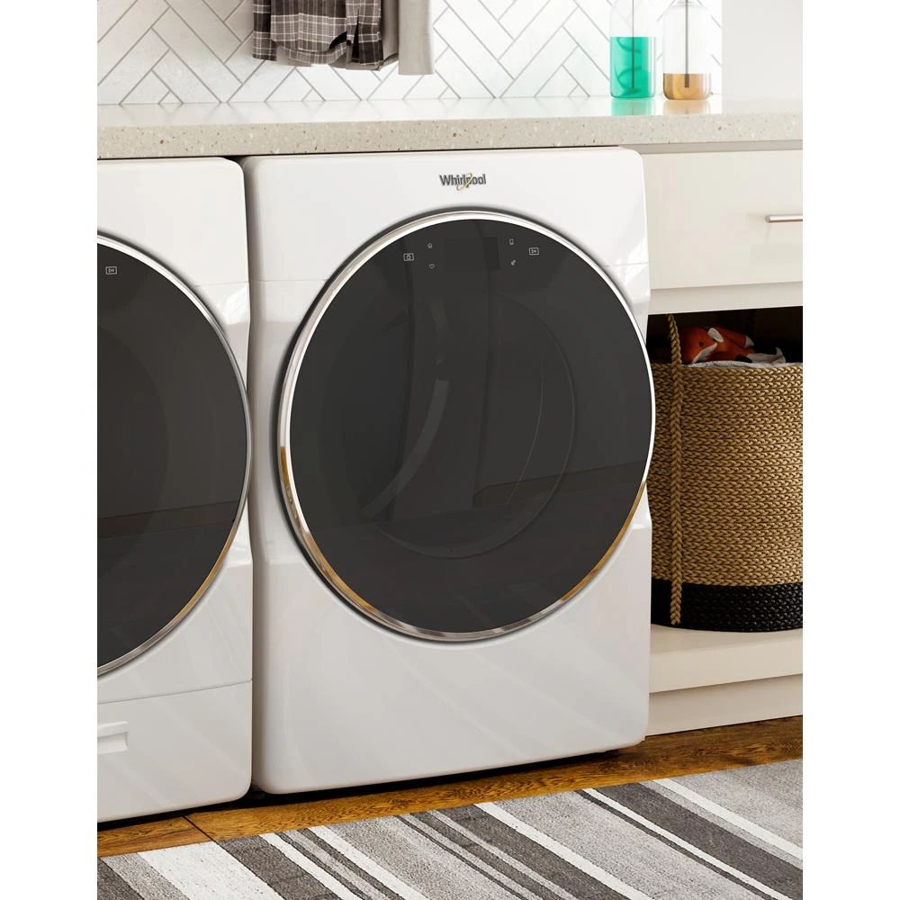 7.4 cu. ft. Smart Front Load Electric Dryer WED9620HW, product image 39 of 44