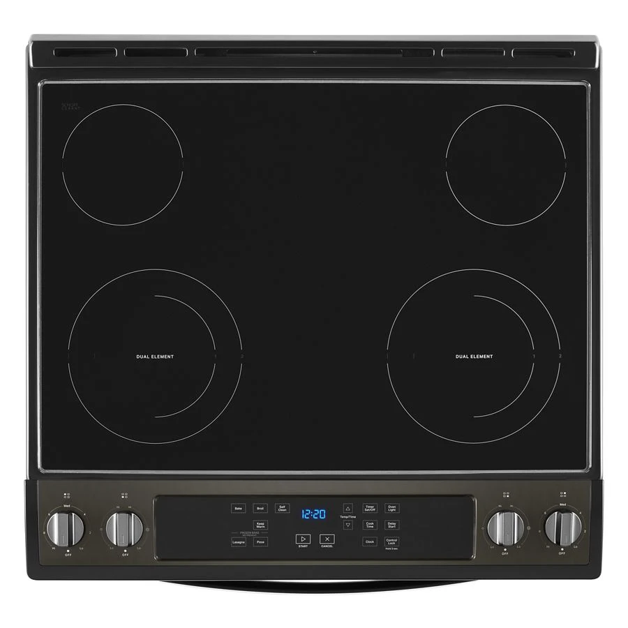 4.8 Cu. Ft. Whirlpool® Electric Range with Frozen Bake™ Technology WEE515S0LV, product image 2 of 12