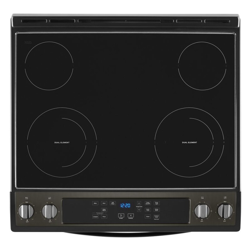 4.8 Cu. Ft.  Electric Range with Frozen Bake Technology WEE515S0LV