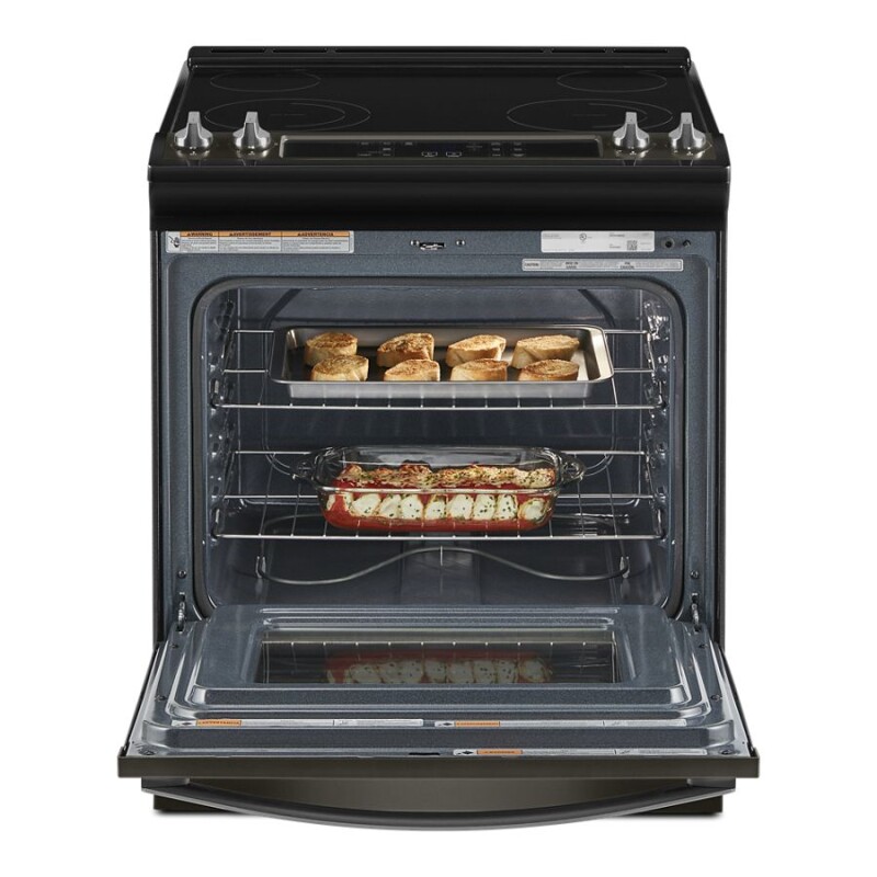 4.8 Cu. Ft.  Electric Range with Frozen Bake Technology WEE515S0LV