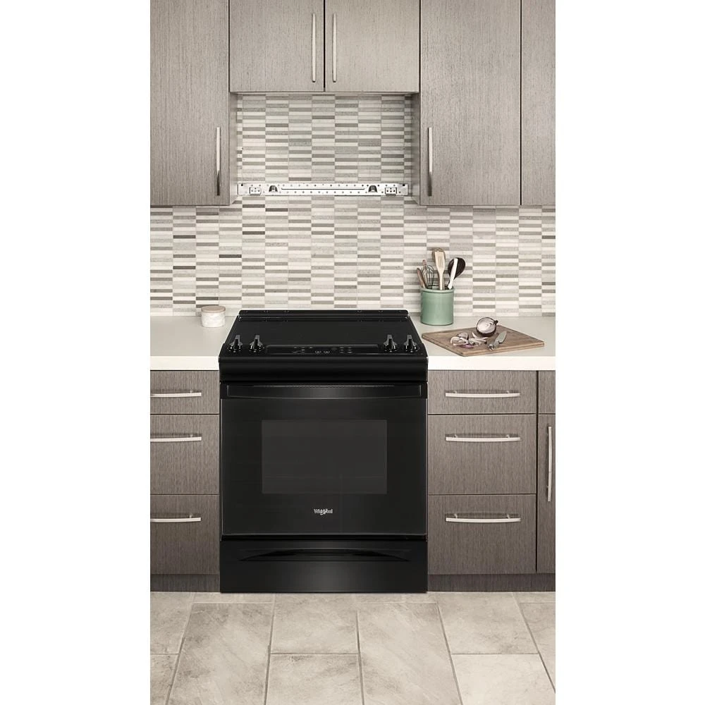 34" Tall Range with Self Clean Oven Cycle WEE515SALB, product image 4 of 28