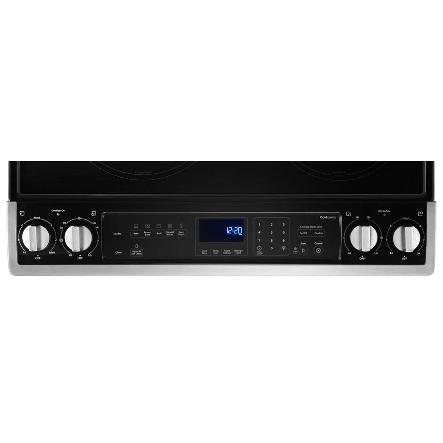 6.4 Cu. Ft. Slide-In Electric Range with True Convection WEE745H0FS, product image 5 of 8