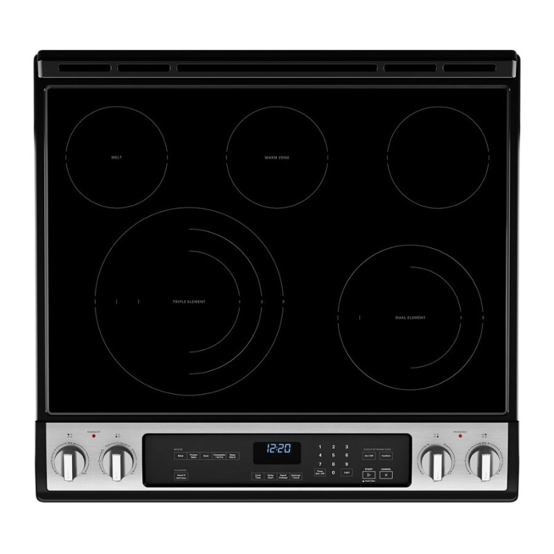 6.4 Cu. Ft.  Electric 7-in-1 Air Fry Oven WEE745H0LZ