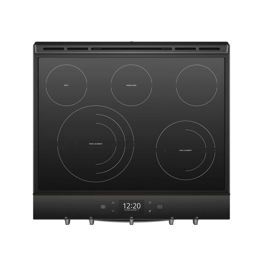 6.4 Cu. Ft. Smart Slide-in Electric Range With Air Fry, When Connected view 2