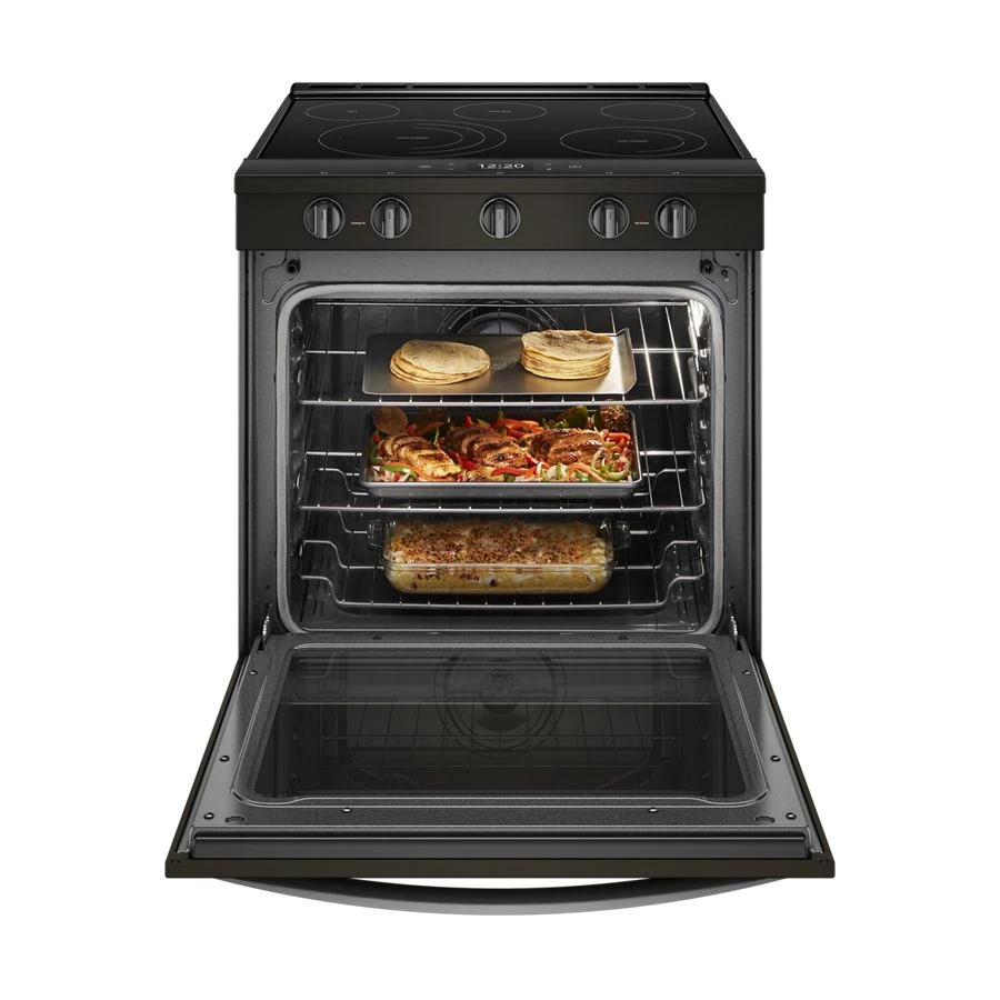 6.4 Cu. Ft. Smart Slide-in Electric Range With Air Fry, When Connected view 4
