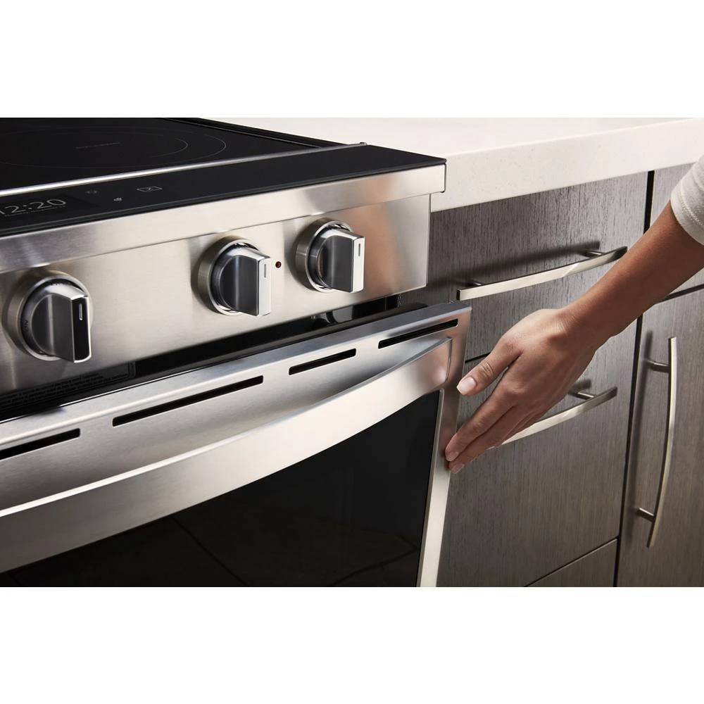 6.4 cu. ft. Smart Slide-in Electric Range with Air Fry, when Connected view 24