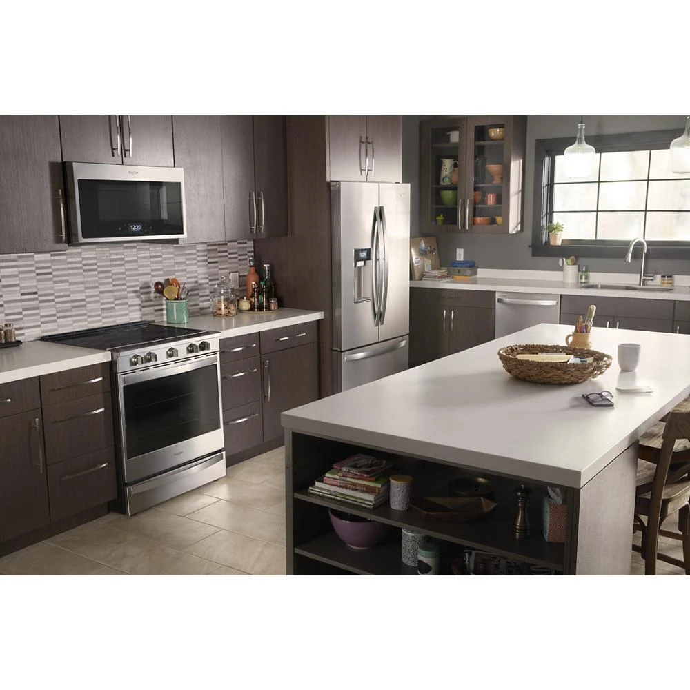 6.4 cu. ft. Smart Slide-in Electric Range with Air Fry, when Connected view 25