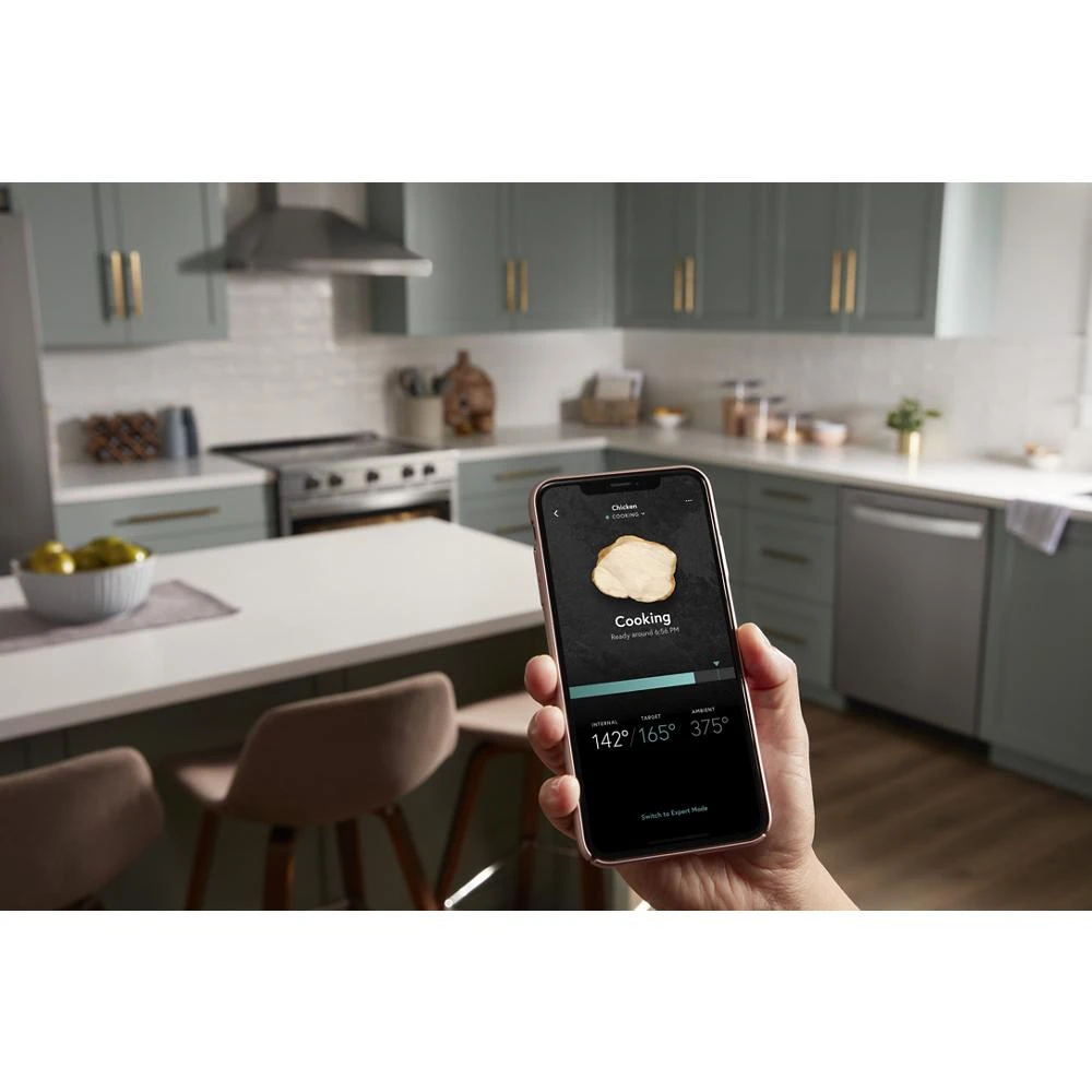 6.4 cu. ft. Smart Slide-in Electric Range with Air Fry, when Connected view 35