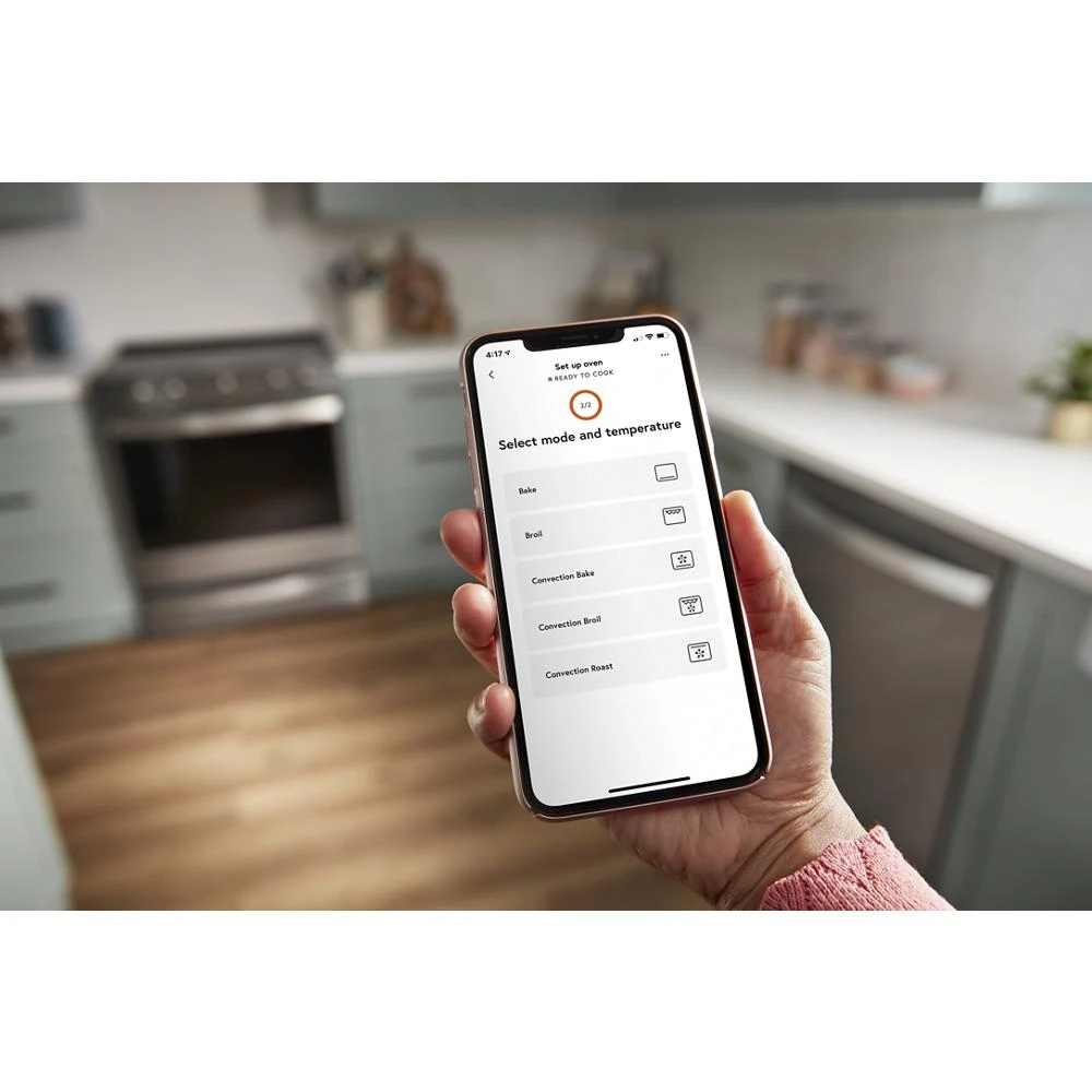 6.4 cu. ft. Smart Slide-in Electric Range with Air Fry, when Connected view 37