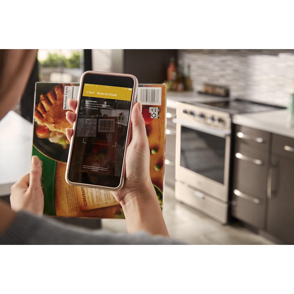 6.4 cu. ft. Smart Slide-in Electric Range with Scan-to-Cook Technology view 5