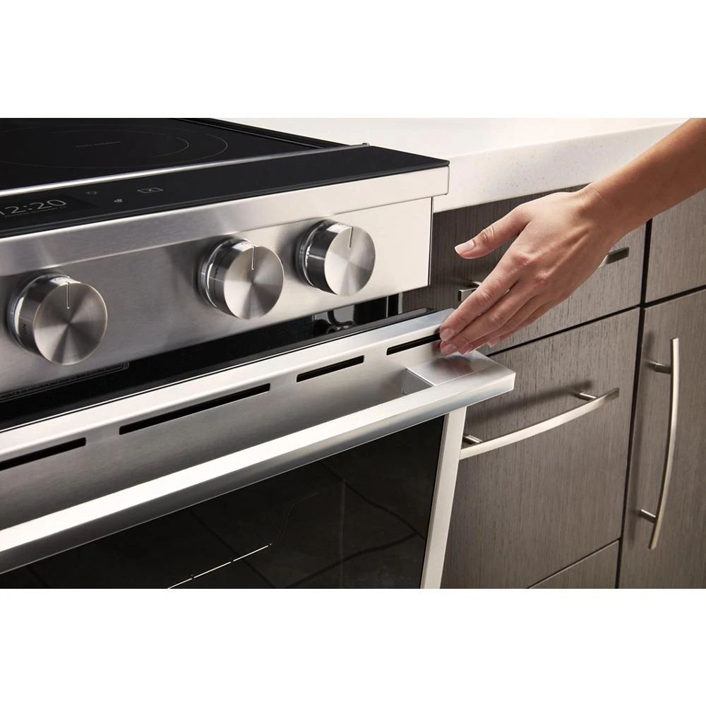 6.4 cu. ft. Smart Slide-in Electric Range with Scan-to-Cook Technology WEEA25H0HZ, product image 6 of 21