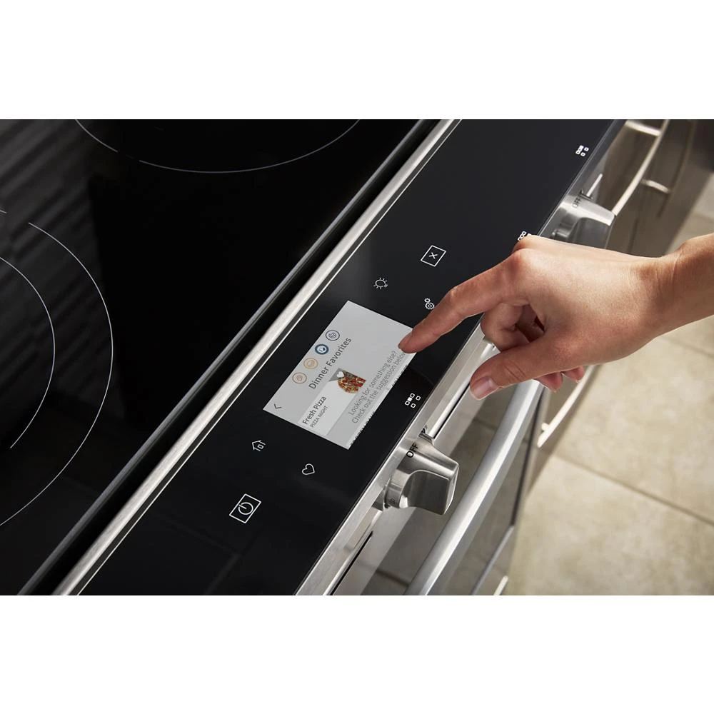 6.4 cu. ft. Smart Slide-in Electric Range with Scan-to-Cook Technology WEEA25H0HZ, product image 16 of 21