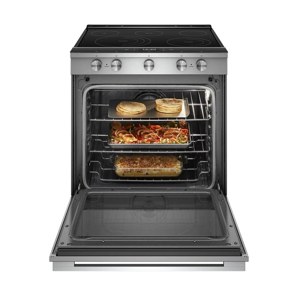 6.4 cu. ft. Smart Slide-in Electric Range with Scan-to-Cook Technology WEEA25H0HZ, product image 17 of 21