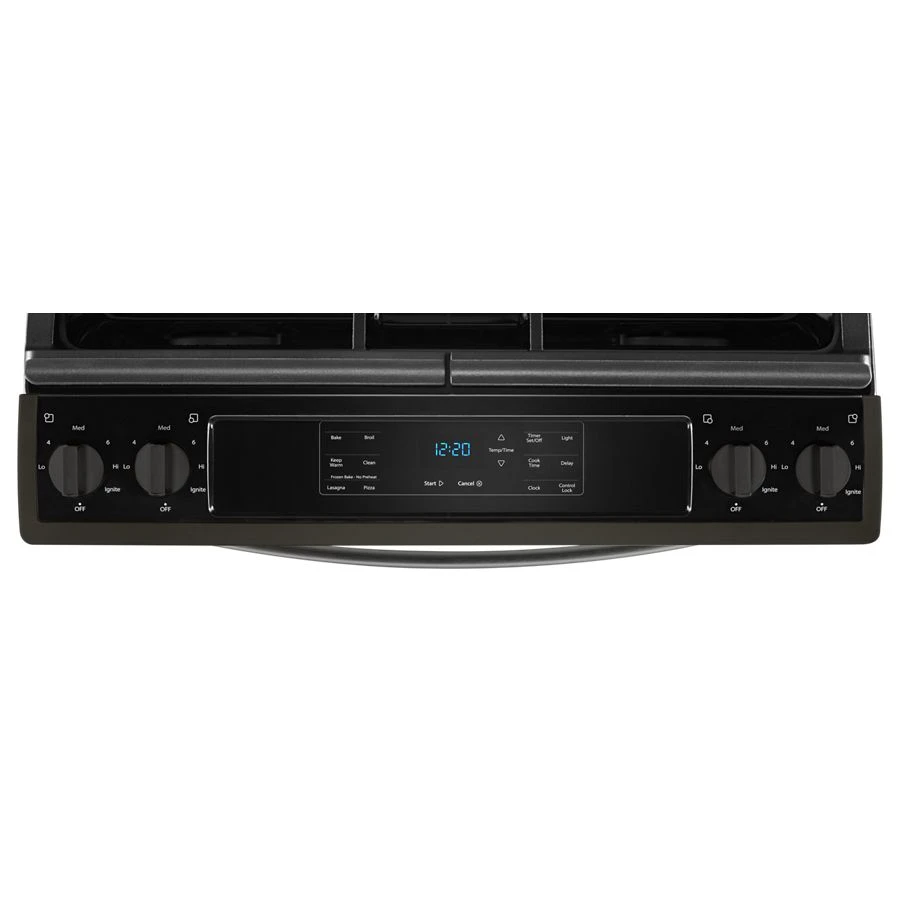 5.0 Cu. Ft. Front Control Gas Range With Cast-iron Grates WEG515S0FV, product image 5 of 9