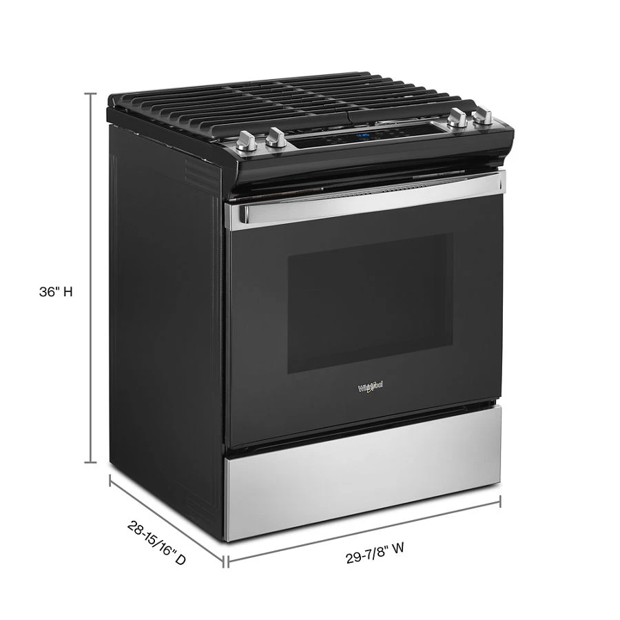 5.0 Cu. Ft. Gas Range with Frozen Bake™ Technology view 11