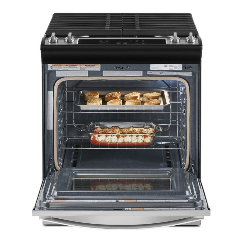 5.0 Cu. Ft.  Gas Range with Frozen Bake Technology WEG515S0LS