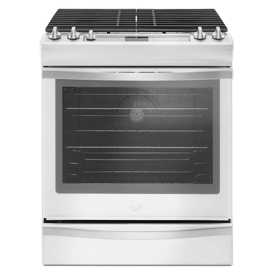 5.8 Cu. Ft. Slide-In Gas Range with EZ-2-Lift™ Hinged Grates WEG745H0FH, product image 3 of 6
