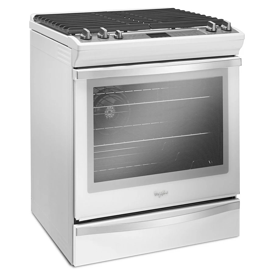 5.8 Cu. Ft. Slide-In Gas Range with EZ-2-Lift™ Hinged Grates WEG745H0FH, product image 6 of 6