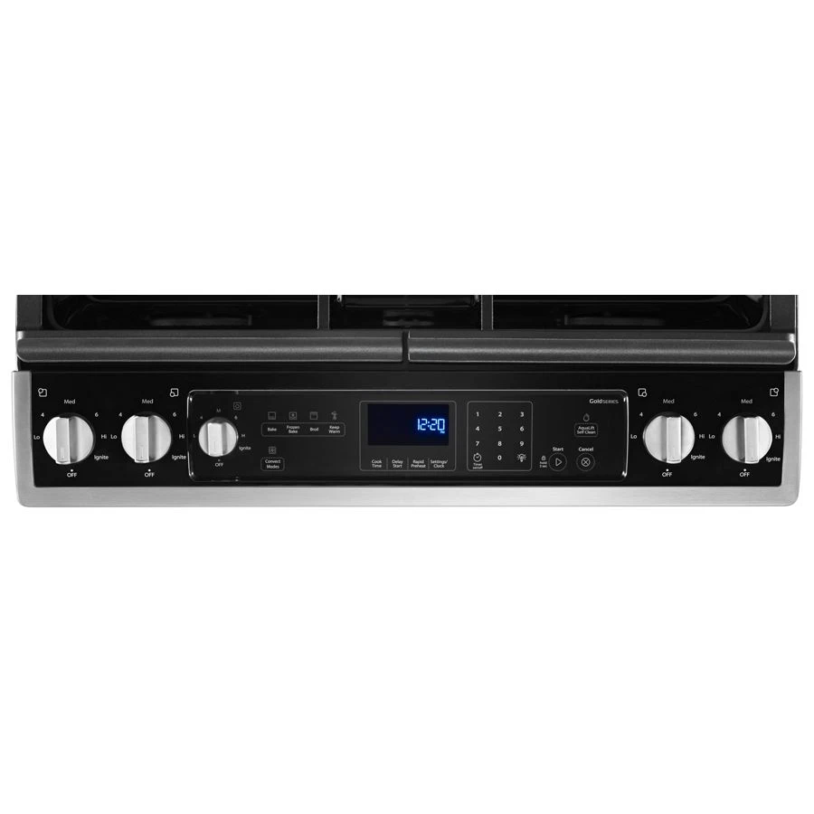 5.8 Cu. Ft. Slide-In Gas Range with EZ-2-Lift™ Hinged Grates WEG745H0FS