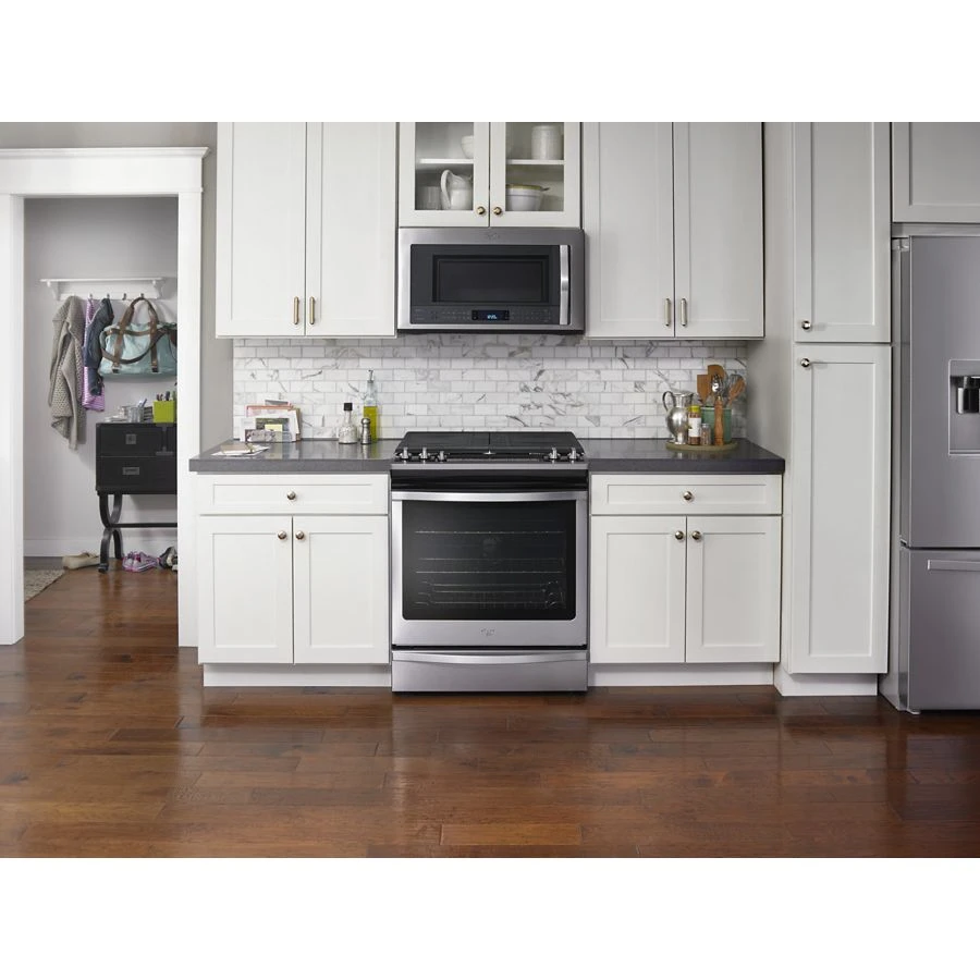 5.8 Cu. Ft. Slide-In Gas Range with EZ-2-Lift™ Hinged Grates WEG745H0FS