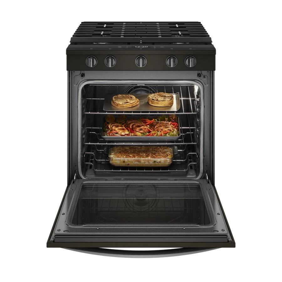 5.8 cu. ft. Smart Slide-in Gas Range with Air Fry, when Connected WEG750H0HV, product image 4 of 11