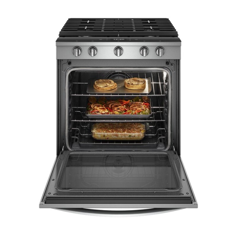 5.8 cu. ft. Smart Slide-in Gas Range with Air Fry, when Connected WEG750H0HZ