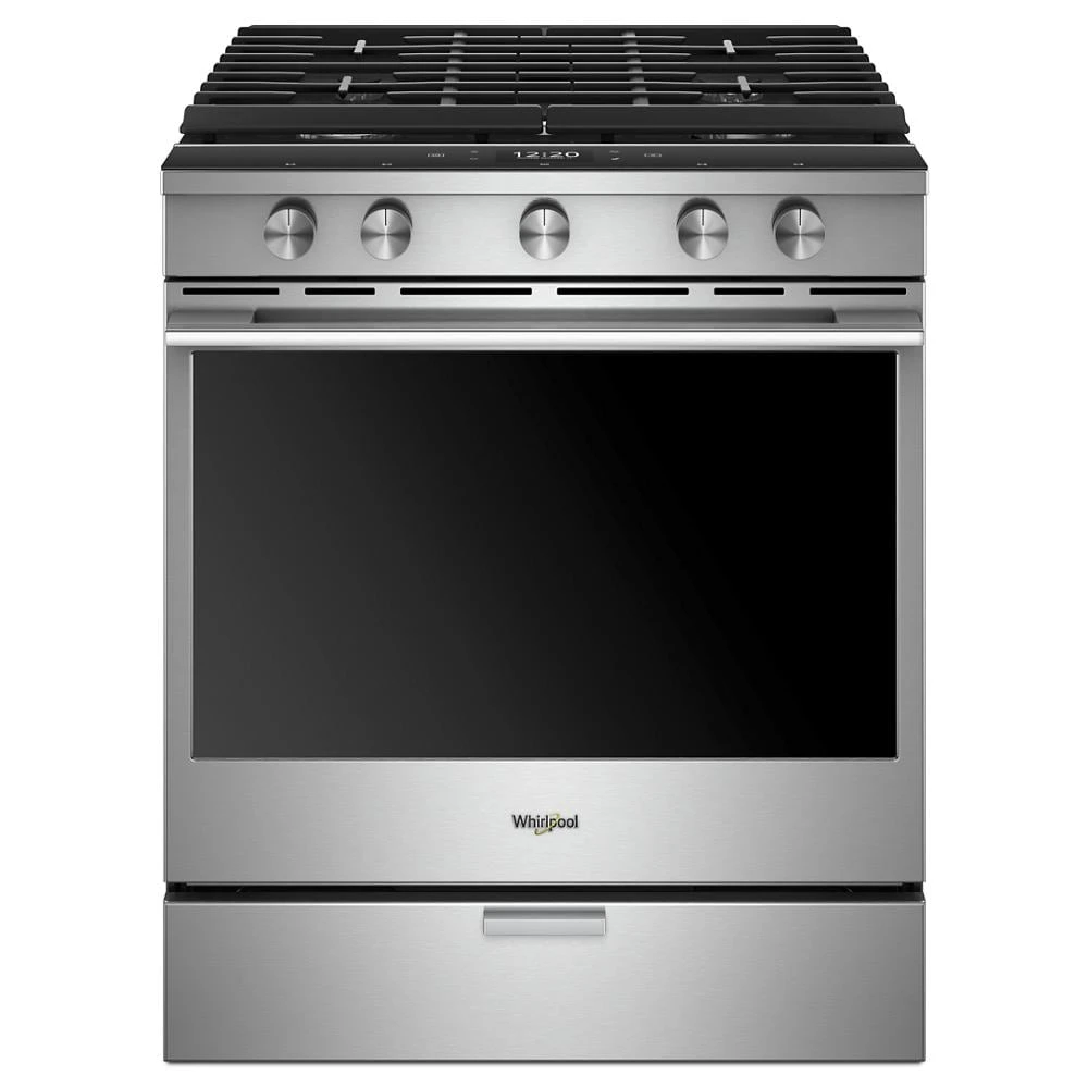 5.8 cu. ft. Smart Slide-in Gas Range with EZ-2-Lift™ Hinged Cast-Iron Grates WEGA25H0HZ