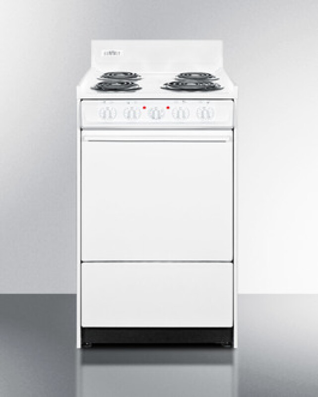 20" Wide Electric Coil Top Range WEM110